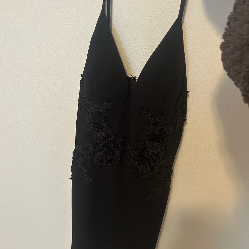 Black Floral Dress